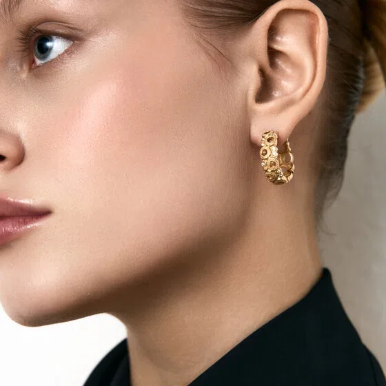 Серьги средней длины Herald Percy Diamonds Poison Drop — модель aqhs0et — фото 2