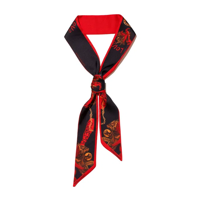 Чокер из ткани Venetian Night INDULGENCE safina concept Poison Drop — модель 9nsgp4a — фото 2