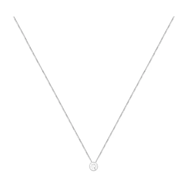 Колье из серебра с фианитами — арт. 000-335902