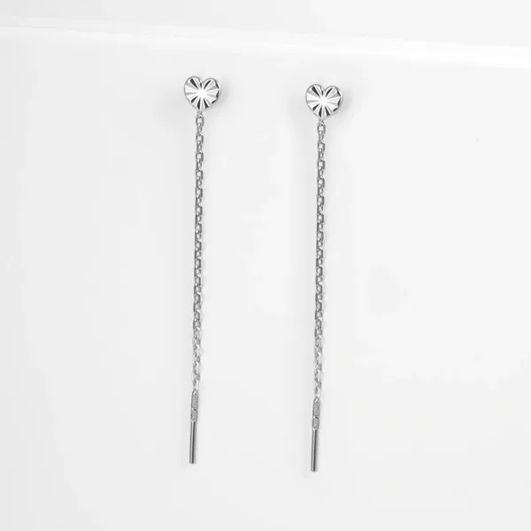 Серьги протяжки из серебра — арт. 000-364166