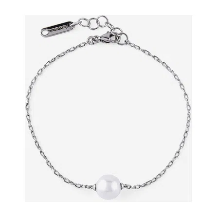 Браслет из серебра с искусственным жемчугом INFINITE WHITE FANCY of Brosway Poison Drop — модель 39a2d3r — фото 2