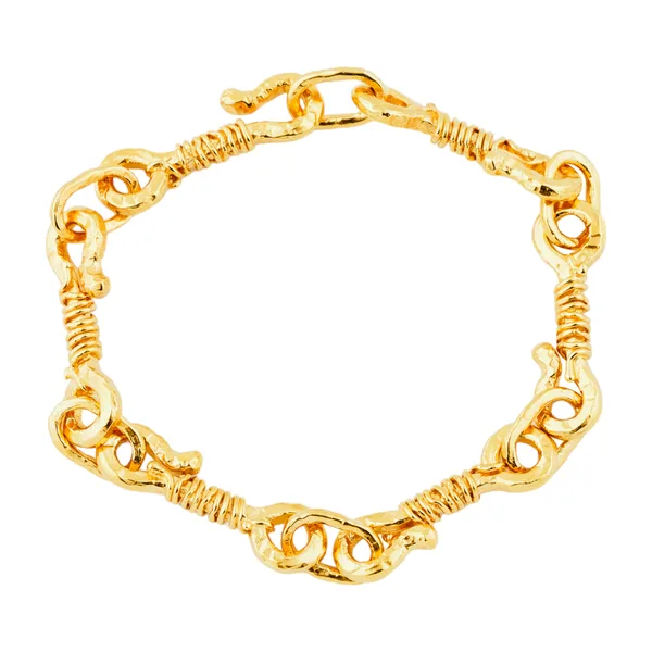 Позолоченный браслет Chains — модель 5qr0w96