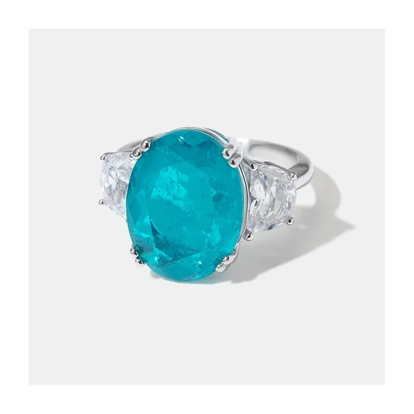 Серебряное кольцо с горным хрусталем — арт. 10323-000154
