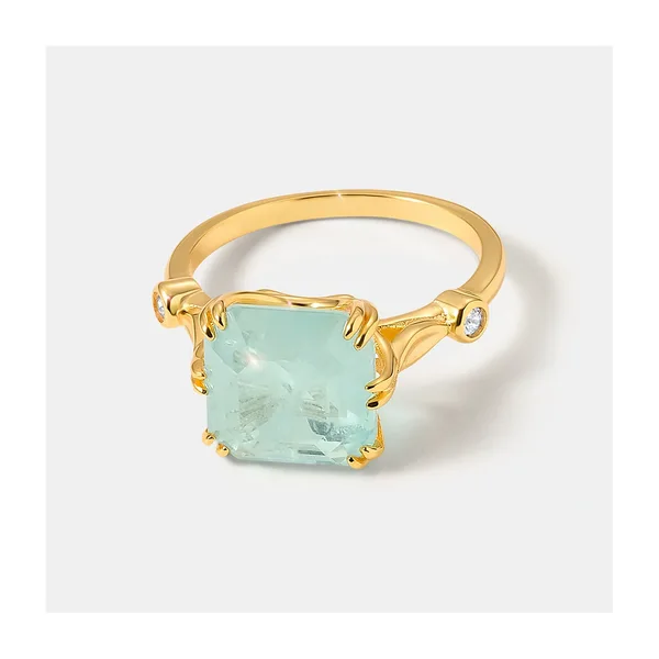 Серебряное кольцо с горным хрусталем — арт. 10323-000436