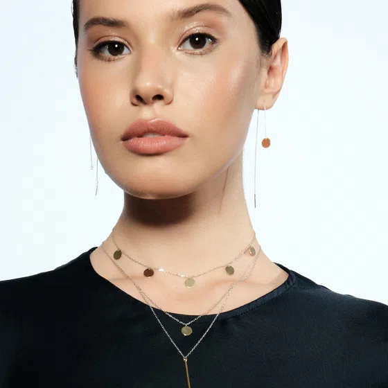 Серьги-продевки из серебра Tilda Poison Drop — модель j4zk4nq — фото 6