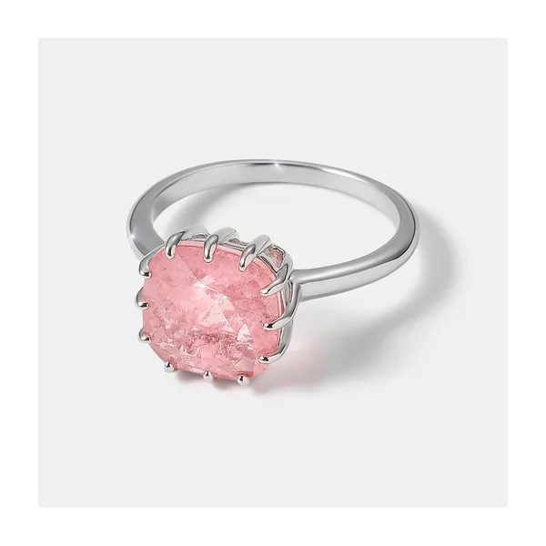 Серебряное кольцо с горным хрусталем — арт. 10323-000440