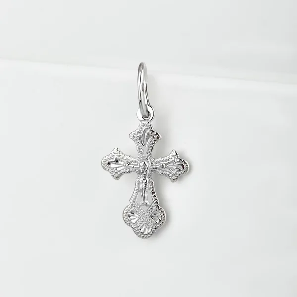 Подвеска крест из серебра — арт. 000-297508