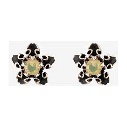 Пусеты из серебра с опалом Baroque opal Sparkle NoBrandName Poison Drop — модель 34fx9in