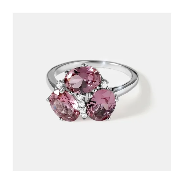Серебряное кольцо с султанитами — арт. 10323-000425