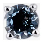 Моносерьга из белого золота с топазами Herald Percy Diamonds Poison Drop — модель sytrnbr