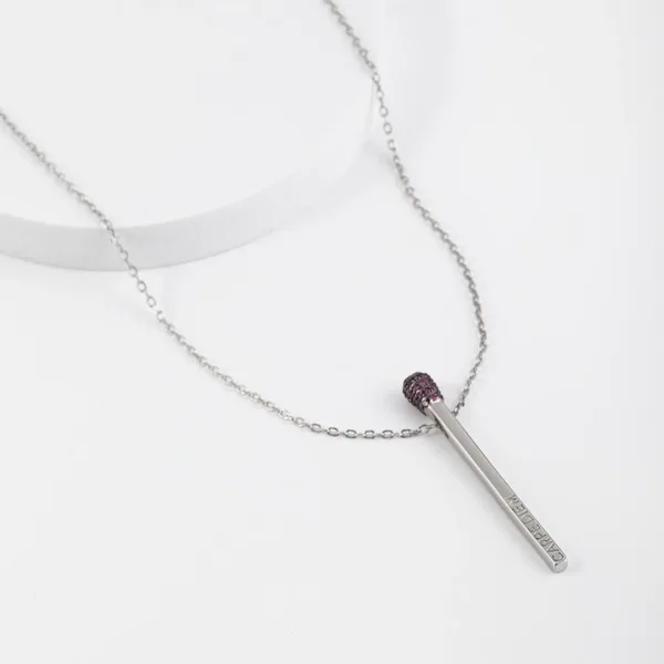 Колье из серебра с фианитами — арт. 000-349563