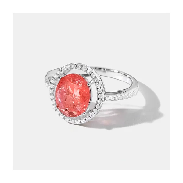 Серебряное кольцо с горным хрусталем — арт. 10323-000143