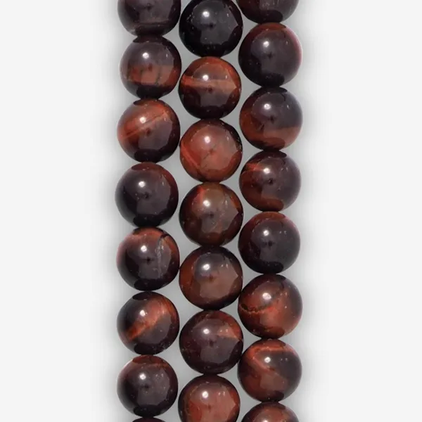 Бусины из бычьего глаза, 46-50 шт. на нитке, 8-9 мм