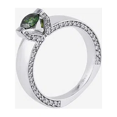 Кольцо из белого золота с бриллиантами Herald Percy Diamonds Poison Drop — модель 4kwbhpf — фото 3