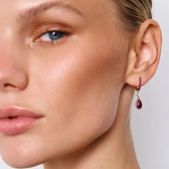 Серьги с подвесами L'VIBE Poison Drop — модель ux54g80 — фото 2