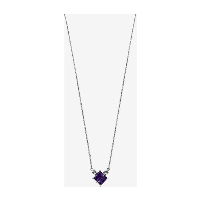 Подвеска Колье из белого золота с топазами и аметистами Herald Percy Diamonds Poison Drop — модель uiv89z9