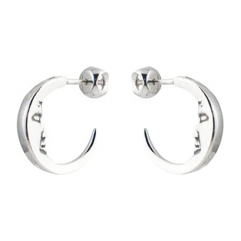 Серьги-кольца из серебра Материя Poison Drop — модель 16w3g1y — фото 2