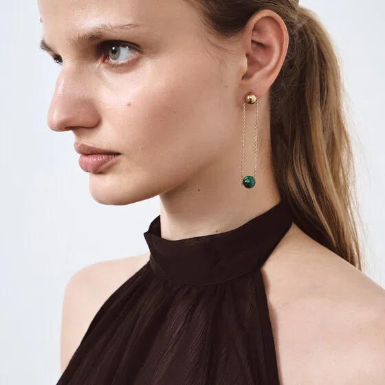 Длинные серьги LUTA Jewelry Poison Drop — модель f1x7my8 — фото 2