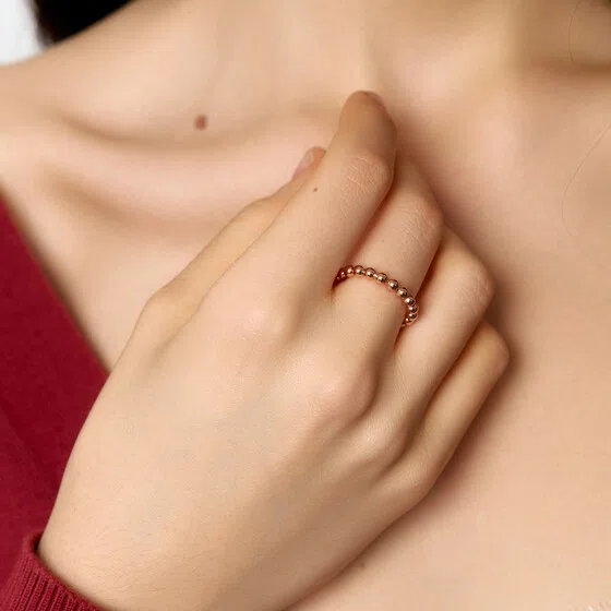 Позолоченное кольцо из серебра «Мягкое SPHERE» Dzhanelli Jewellery Poison Drop — модель zq7rgxz