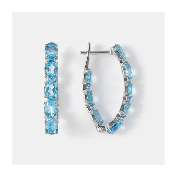 Серьги из серебра 925 пробы — арт. 10522-007225