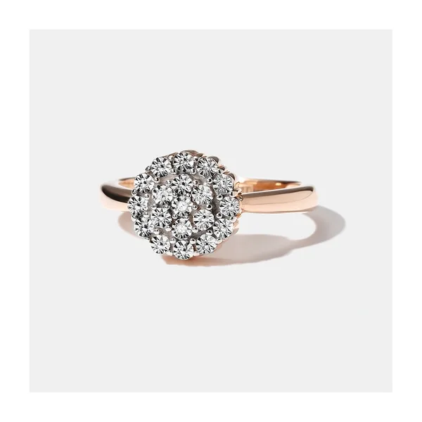 Серебряное кольцо с бриллиантами — арт. 10321-000543