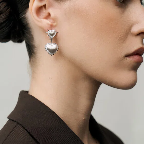 Серьги с подвесами COBRA JEWELRY Poison Drop — модель 5ss578z — фото 2