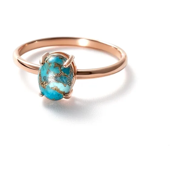 Серебряное кольцо с бирюзой