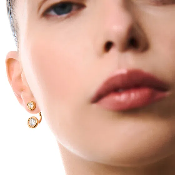 Позолоченные серьги с кристаллами Asterales Alexis Bittar Poison Drop — модель dv5pnra — фото 3