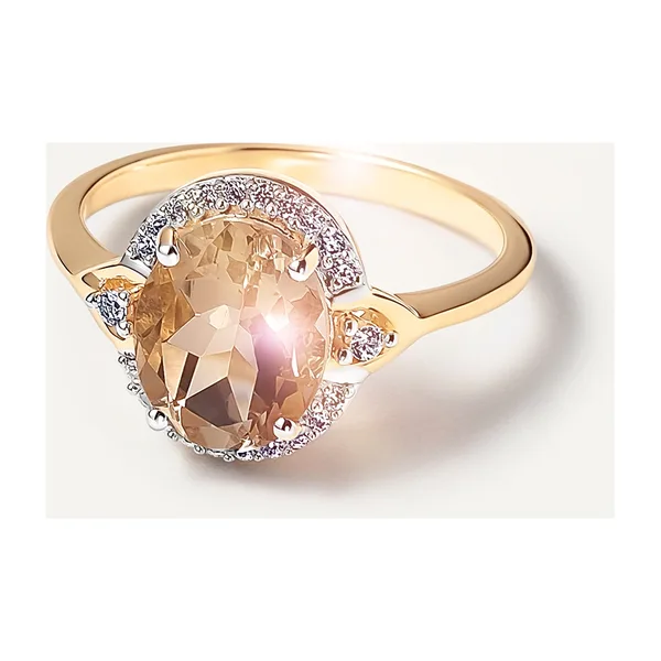 Серебряное кольцо с кварцем — арт. 10322-003325