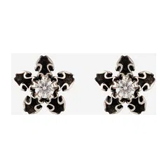 Пусеты из серебра с муассанитом Baroque star Sparkle NoBrandName Poison Drop — модель gx0nahs