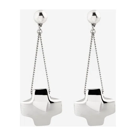 Серебристые серьги Confession INDULGENCE safina concept Poison Drop — модель zi9xriy — фото 2