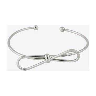 Серебристый жесткий браслет с бантом AQUAGIRL Poison Drop — модель 6qj0wwj — фото 2