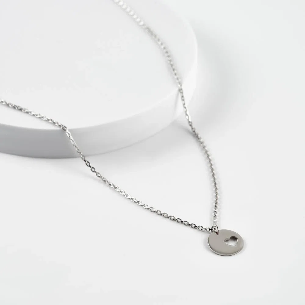 Колье из серебра