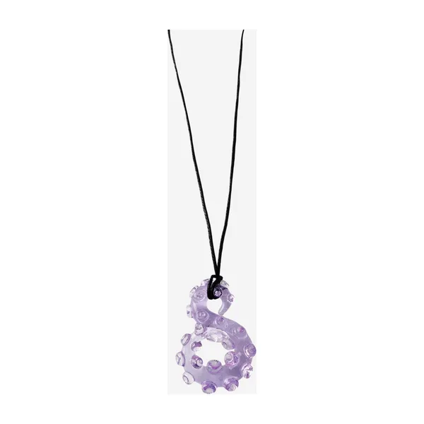 Сиреневая подвеска из боросиликатного стекла Tentacle Purple — модель c9hjjur