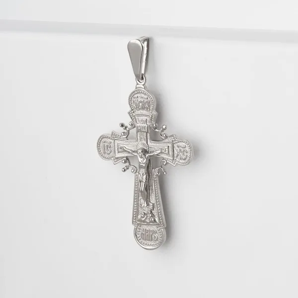 Подвеска крест из серебра — арт. 000-369633