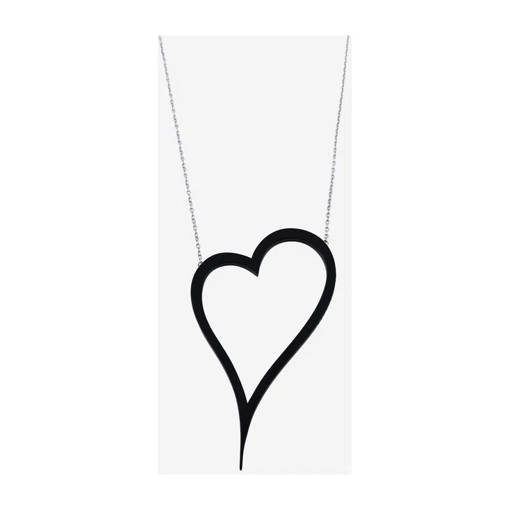 Колье из серебра HEART Dzhanelli Jewellery Poison Drop — модель hm62ukm