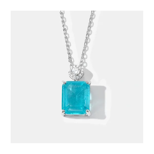 Серебряное колье с горным хрусталем — арт. 10723-000051