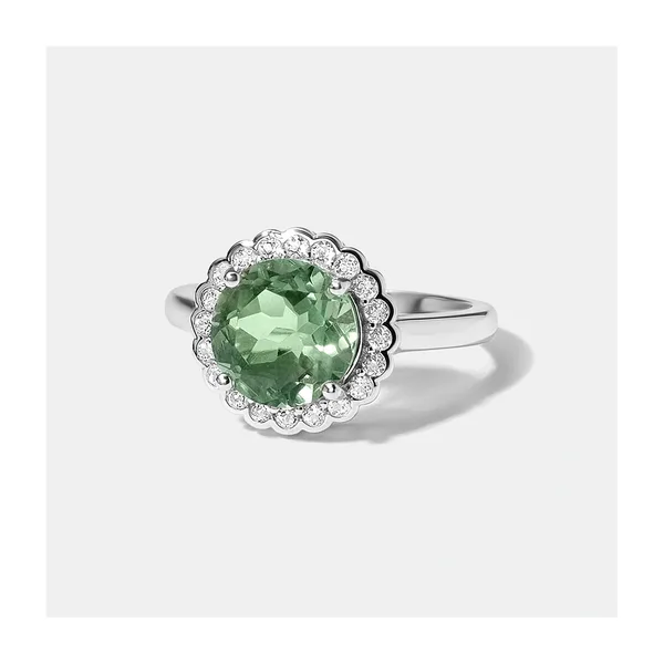 Серебряное кольцо с флюоритом — арт. 10322-002003
