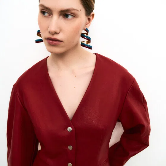 Крупные серьги Marni Poison Drop — модель 3mpnxe8 — фото 3