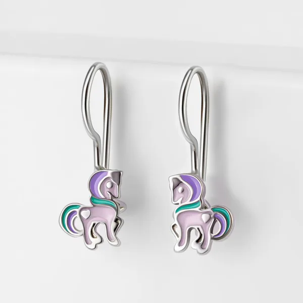 Серьги детские из серебра — арт. 000-378466