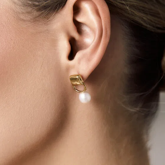 Позолоченные серьги с бусинами Liana Philippe Audibert Poison Drop — модель f82r37w — фото 2