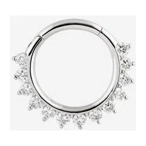 Серьги «Кликер Tiara из платины с бриллиантами» AURIS Poison Drop — модель xdax197 — фото 2