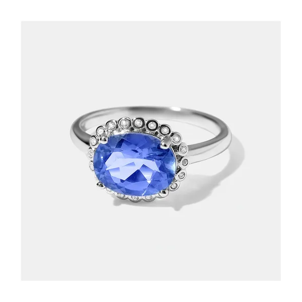 Серебряное кольцо с флюоритом — арт. 10322-002627