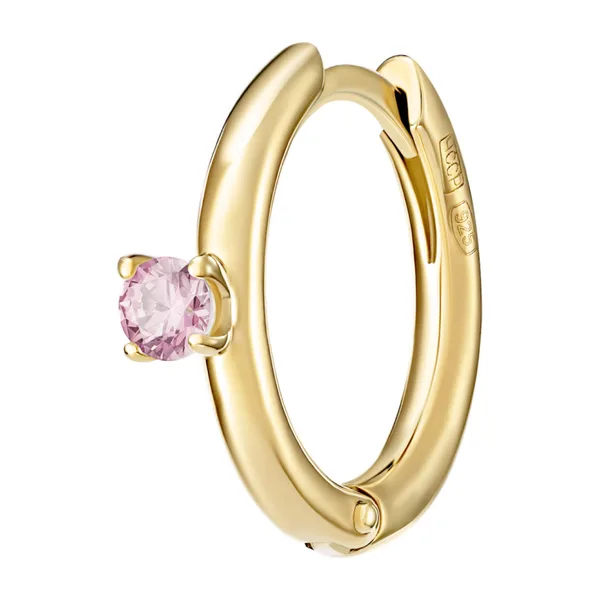 Серьги-кольца из серебра — модель jgc0jfp