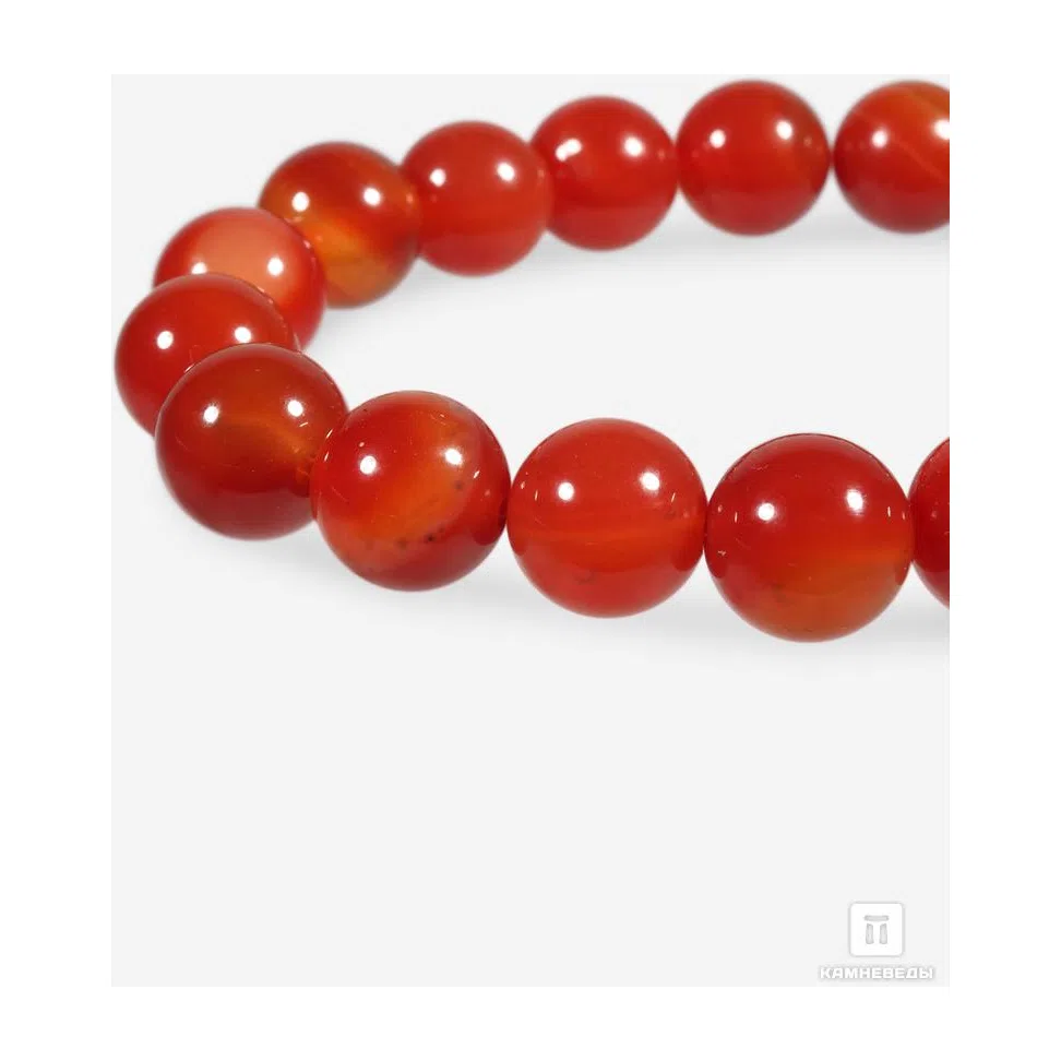 Браслет из сердолика Камневеды — модель 6ssrvdi — фото 3