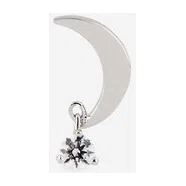 Топ для пирсинга из платины Starmoon AURIS Poison Drop — модель k8evebu — фото 2