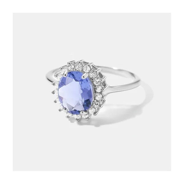 Серебряное кольцо с флюоритом — арт. 10322-002636