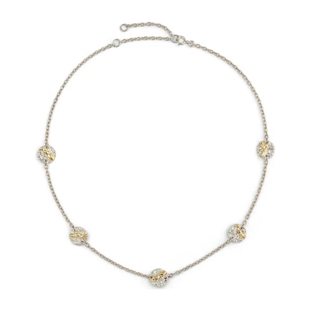 Серебряное колье Volcanin power Kintsugi Jewelry Poison Drop — модель 897x6n3 — фото 2