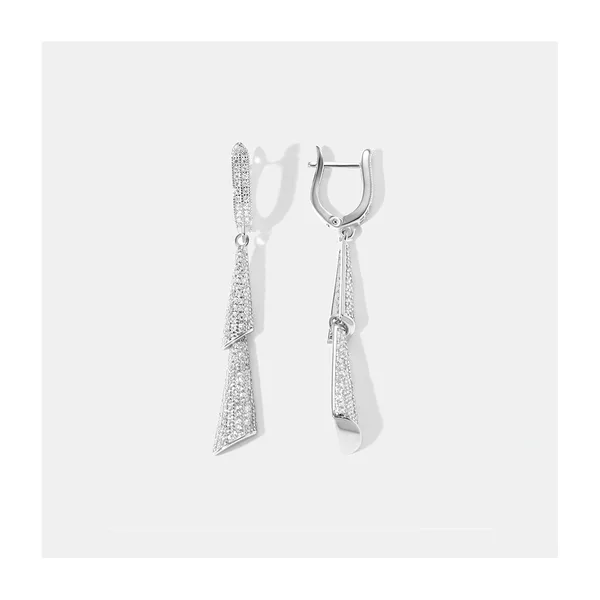 Серьги из серебра 925 пробы — арт. 10523-000186