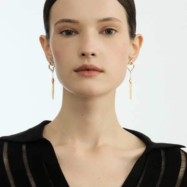 Длинные серьги LUTA Jewelry — модель yik8n61